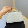 Retro Pearl Bag Small Handbag Hand-held Handbag Women's Cheongsam Bag Wedding Versatile Crossbody Bag
