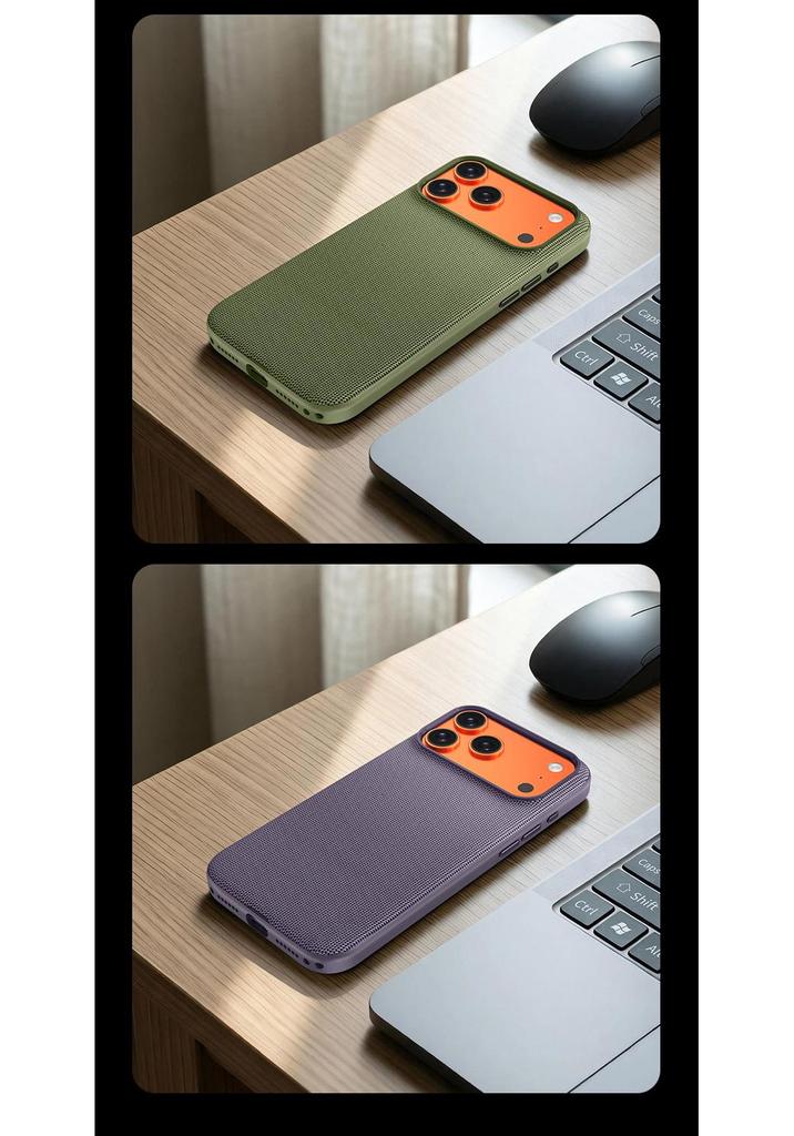 Apple 17 Pro Max Official Fabric Case | Tech Texture | iPhone 16 Magnetic | Drop Protection