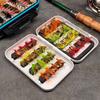32Pcs Artificial Insect Fishing Baits with Storage Box Sharp Hook Design Waterproof Design Insect Fishing Lures Hard Baits