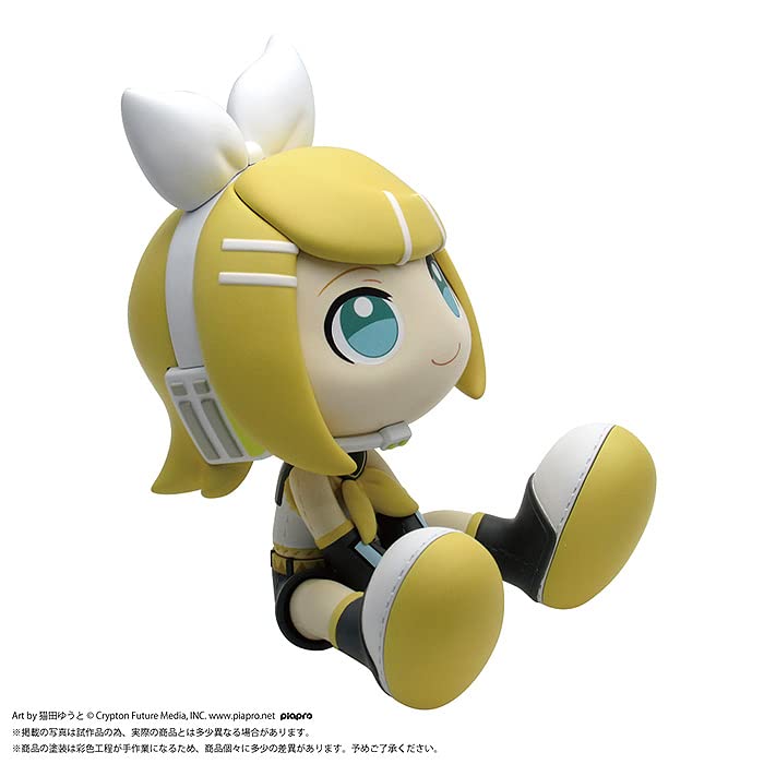 ФИГУРКА ИЗ МЯГКОГО ВИНИЛА Character Vocal Series 02 Kagamine Rin Len Kagamine Rin Фигурка из мягкого винила, раскрашенная, полная [BINIVINI BABY] & Немасштаб