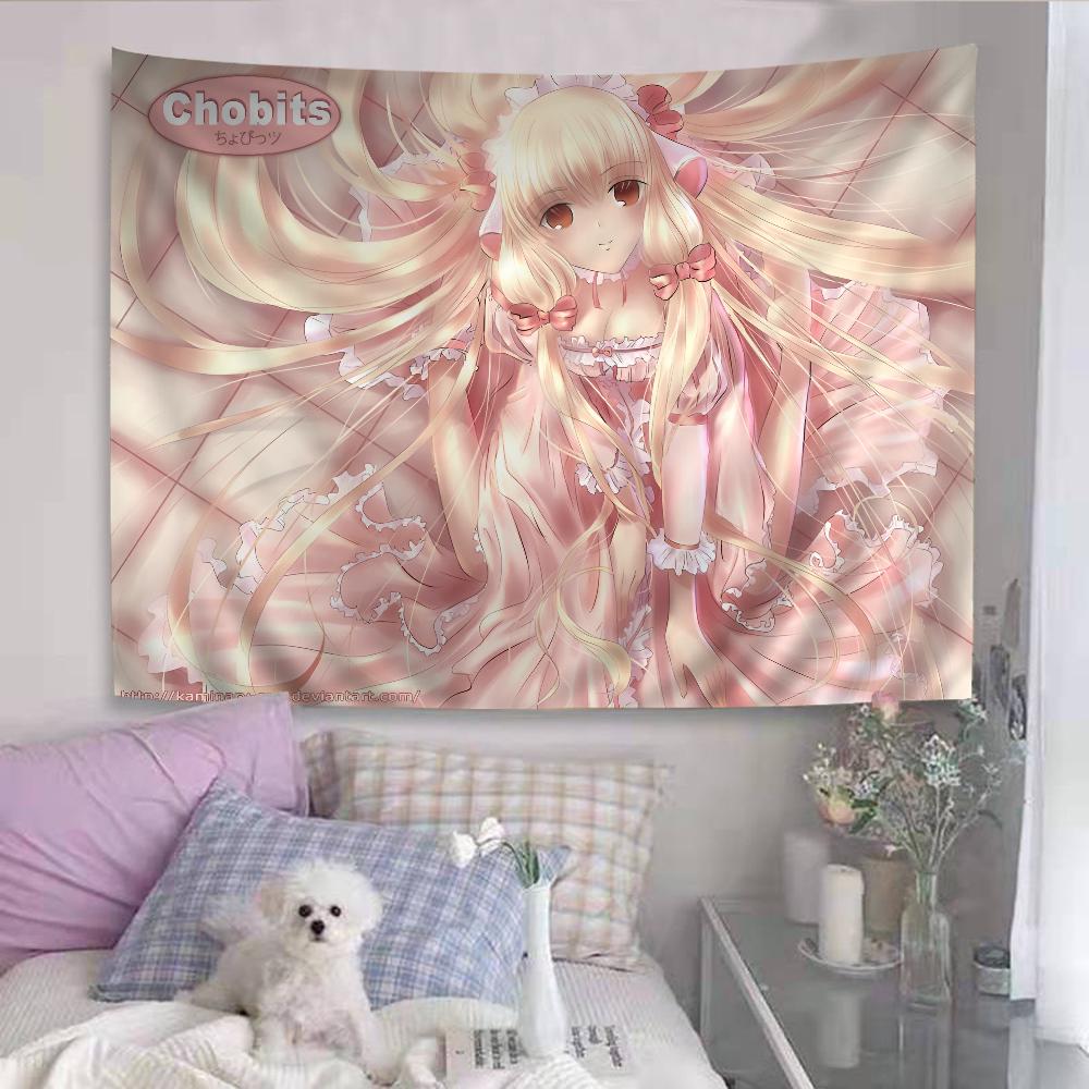 Chobits Цветные Настенные Гобелены Бохо Настенные Гобелены Мандала Настенные Полотна