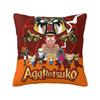 Custom Japan Cartoon Aggretsuko Anime Modern Throw Pillow Cover Bedroom Decoration Chair Cushion