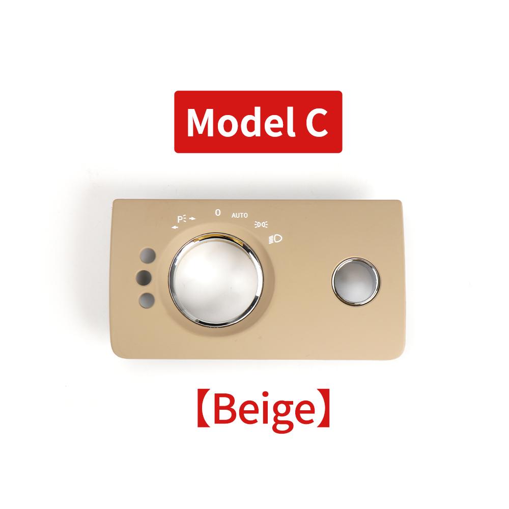 Аксессуары для салона автомобиля Передняя кнопка переключения фар Панель отделки Крышка для Benz W164 ML GL 300 350 450 500