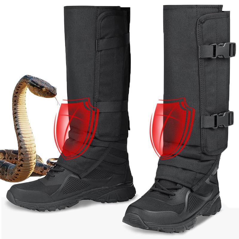 Insect Snake Shin Guards, Outdoor Hunting Shoes, Straps, Reinforced Shin Guards, Insect Snake Bites, Sharp Objects, Puncture Boots