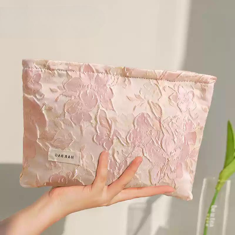 Новая косметичка, Большая вместимость, Инс, Сумка для хранения, Косметика, Портативная, Маленькая и свежая, Туалетная сумка