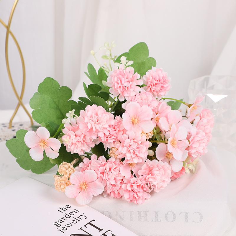 2PCS Artificial flowers, artificial flowers, daisies, artificial flowers, home decoration flowers, artificial flowers.