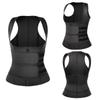 Неопреновый жилет для тренировок на талии для женщин, пояс для похудения больших размеров, корректирующая одежда для тренировок, топы на бретелях для сауны, компрессионные рубашки для коррекции фигуры