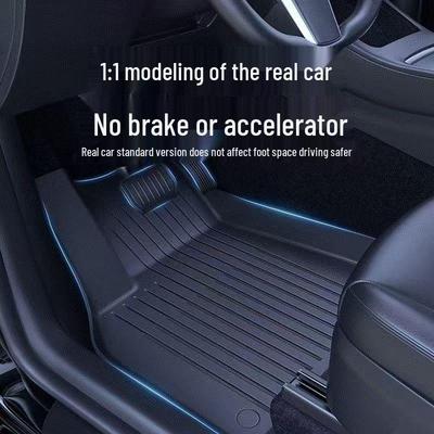 Обновленные коврики для пола автомобиля Tesla Model 3/Y