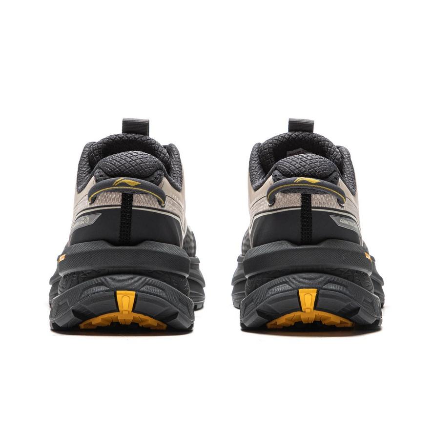 Li Ning Outdoor CF Trail Удобные Минималистичные Модные Водонепроницаемые Амортизирующие Низкие Кроссовки для Хайкинга Унисекс Кроссовки для Хайкинга AHTV047-1