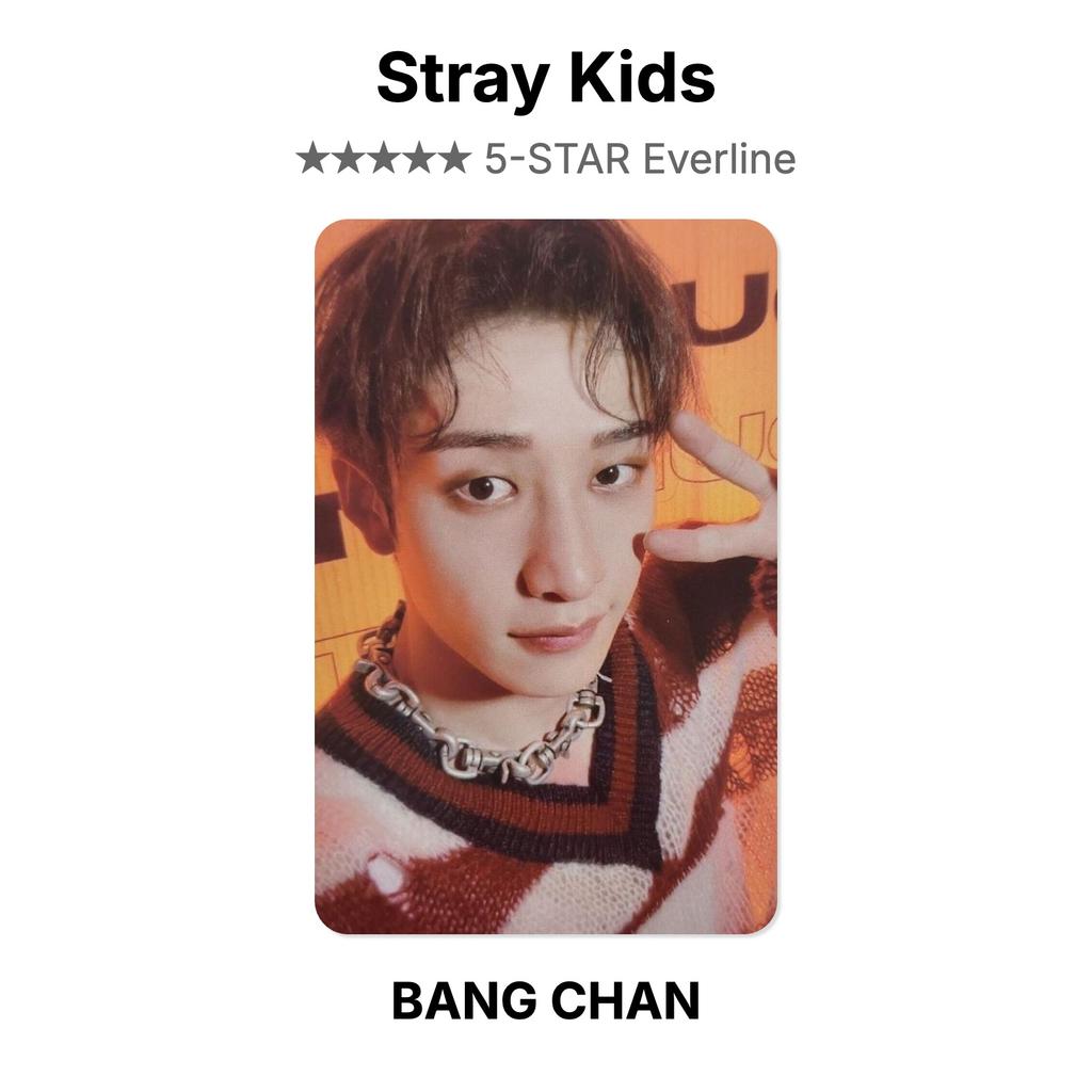 Stray Kids Официальная фотокарточка 5-STAR Everline