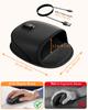 Ранний USB-подогреваемый коврик для мыши, согреватель для рук, 3 режима температуры/таймера, двусторонний подогрев, подарки для пользователей ПК, офисная работа, дом, игры