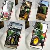 Farm Tractor Case For Samsung Galaxy S24 Ultra S22 Plus S20 S21 FE S8 S9 S10 Note 10 20 S23 Ultra Cover