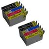 Pack of 10 Compatible Ink Cartridges EPSON T0715 Black and Colors Nopan-ink