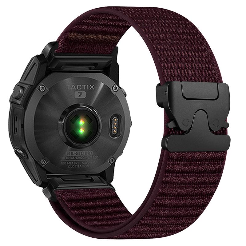 Нейлоновый ремешок 20/22/26 мм для Garmin Fenix E 8 47 мм 51 мм 7 7X 6 6X 5 5X Plus/Enduro 3/Epix Pro Gen 2 QuickFit Спортивный ремешок-петля