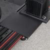 Universal Aluminum Keyboard Tray Mouse Platform Clamp On For Workstation With Antislip Surfaces And Wide Space