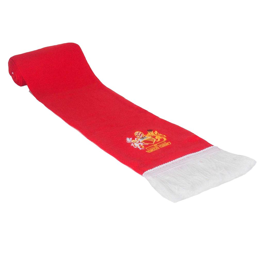 Fan Originals Manchester Crest Bar Scarf