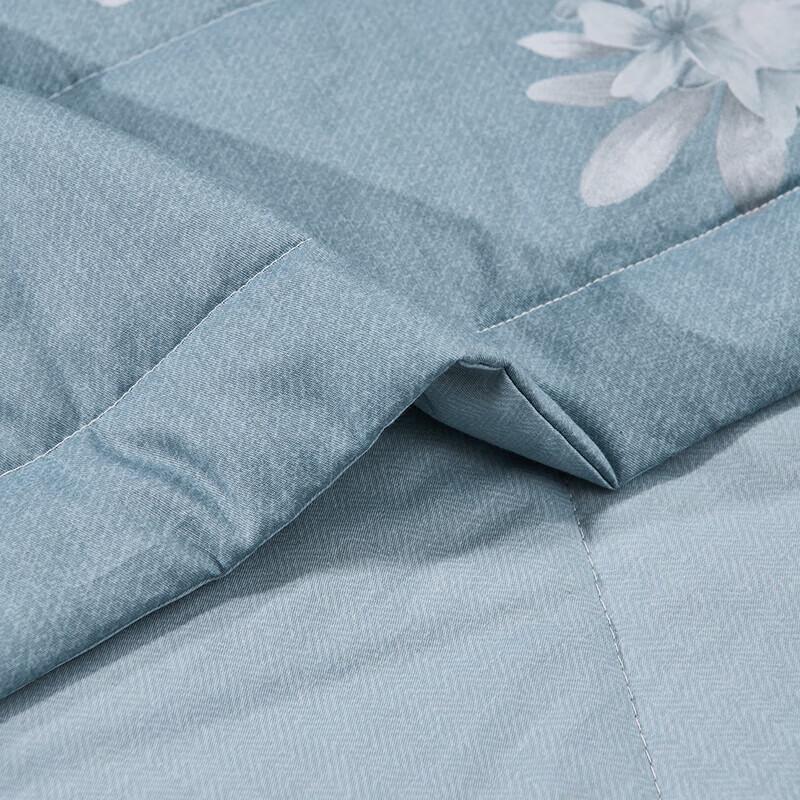 Летнее стеганое одеяло Mercury Home Textiles с хлопковым принтом