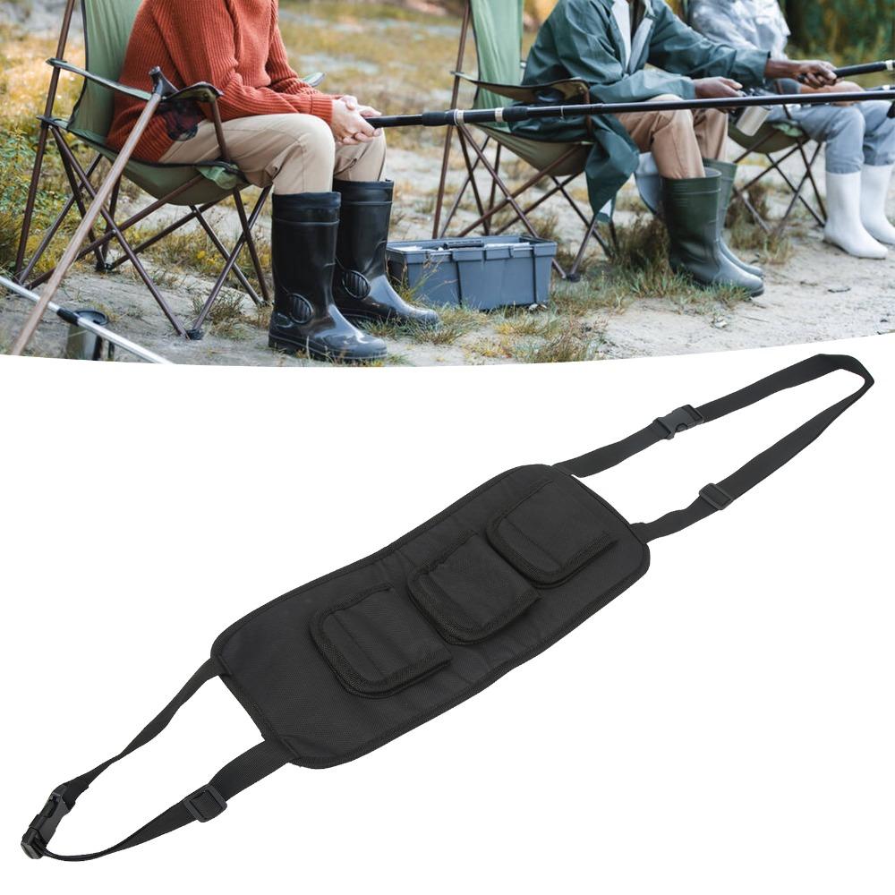 2PCS 3 Rod Capacity Vehicle Fishing Rod Holder Oxford Cloth Fishing Rod Rack  Backseat Mount