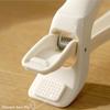 Белая кухонная утварь Силиконовый зажим-захват от ожогов Нескользящий держатель от ожогов Прочные миски для еды Щипцы Зажимы для кастрюль