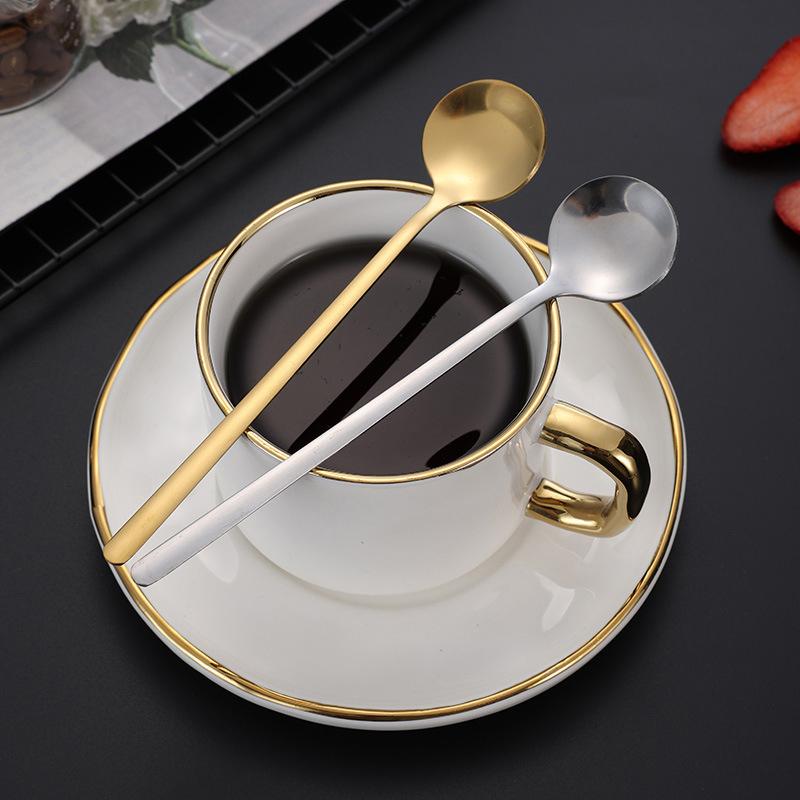 1 шт. большая ложка из нержавеющей стали с длинной ручкой, кухонные столовые приборы, ложки для риса, пельменей, каши, супа, посуда для ресторана