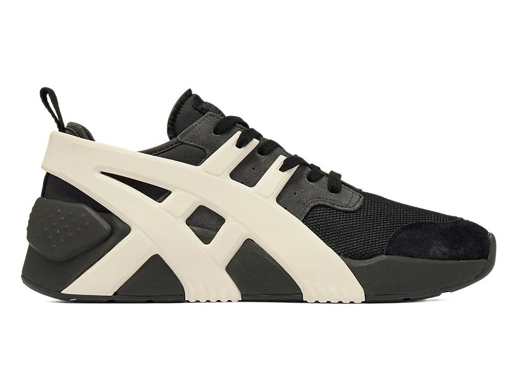 1183C638-002 Кроссовки Onitsuka Tiger с большим логотипом 2.0 Черный/Кремовый (Мужской)