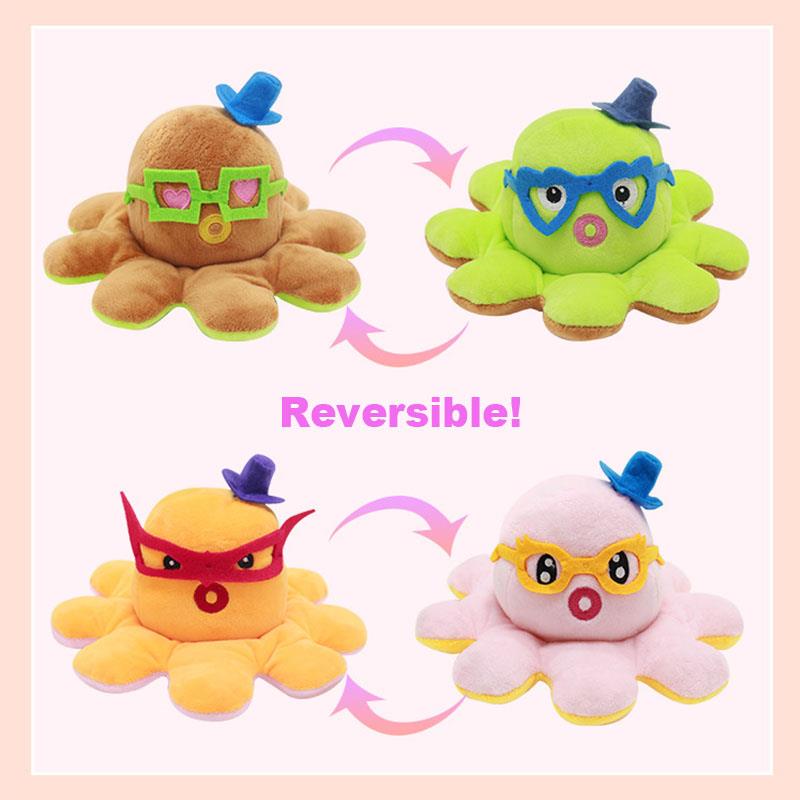 Плюшевые игрушки-перевертыши
