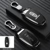 Alloy Car Key Cover Case for Lincoln Continental MKC MKZ MKX Navigator Z Nautilus Aviator Corsair 2017 2018 2019 2022 Keychain bso9