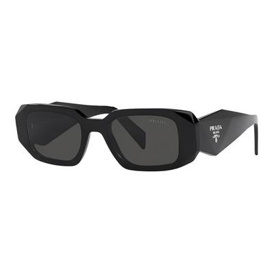 Prada Солнцезащитные очки [Доступны по рецепту] Супер крутые Черные 51-Азиатская версия-SPR17WSF-1AB5SO базовая комплектация-футляр для очков + упаковочная коробка