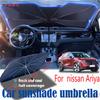 Для Nissan Ariya, панель переднего ветрового стекла, солнцезащитный козырек, летние аксессуары, теплоизоляция, защита от солнца, защита от солнечных лучей