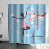 Sexy Women Bikini Waterproof Shower Curtain Man Woman Kissing High Quality Polyester Original Bathroom Curtains Rideau De Bain