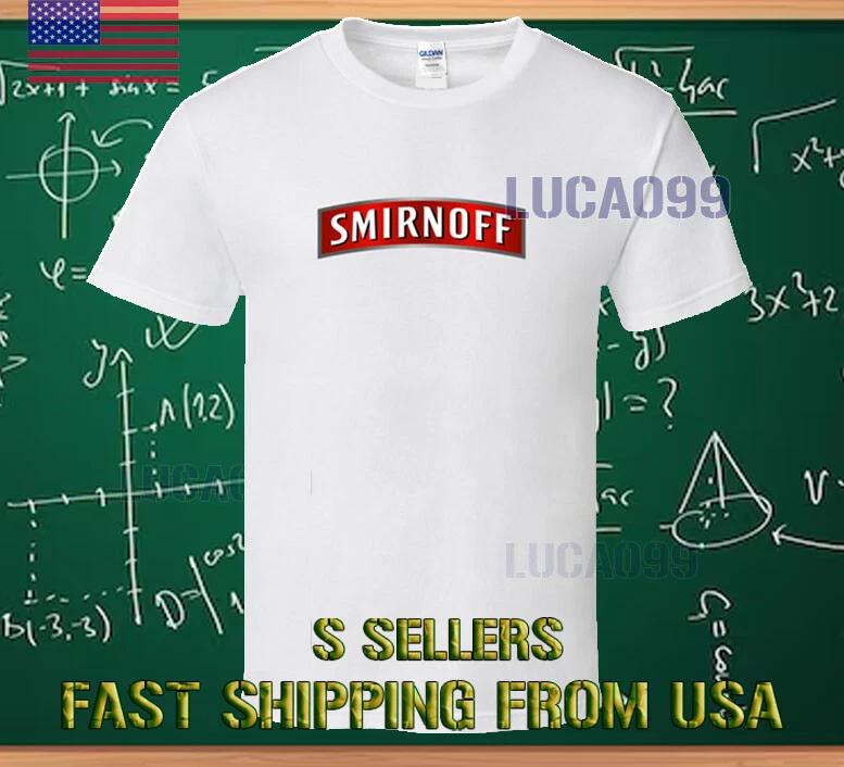 НОВАЯ ФУТБОЛКА SMIRNOFF RACING LOGO Футболка СМЕШНАЯ РАЗМЕР S-5XL