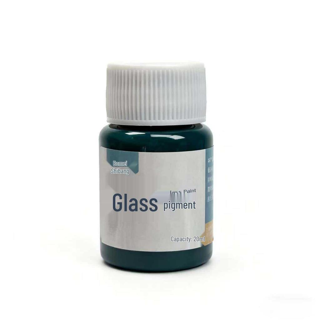 20ml Children's Non-Bake Glass Paint for DIY & Creative Glass Decoration - Waterproof & Handmade