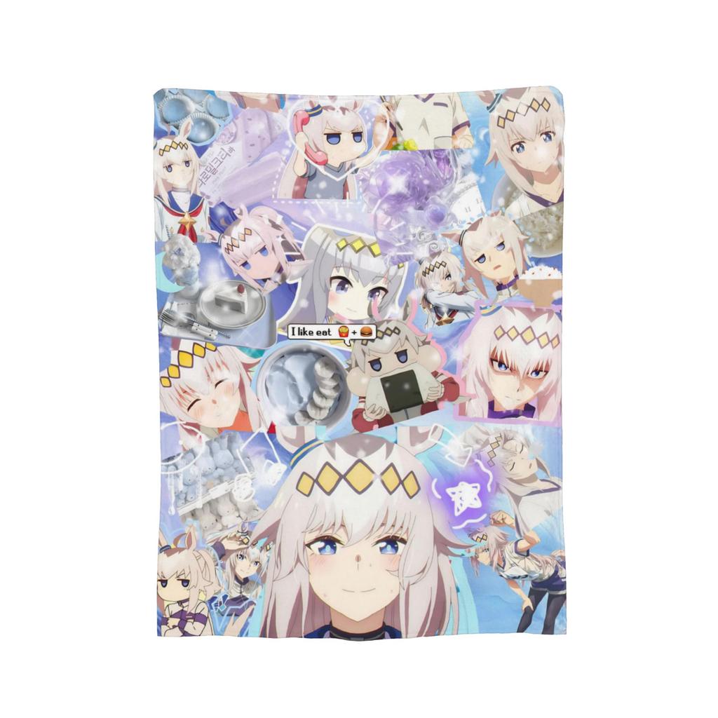 Пледы Oguri Cap Велюровые Летние Для Кондиционера Uma Musume Umamusume Дышащие Мягкие Пледы Для Кровати Спальни Ковер Кусок