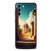 Древний Египет Египетский Бог пирамида Чехол для телефона Для Samsung Galaxy S25 Edge S24 S23 S22 S21 Ultra S20 FE 5G S10 S10E S9 Plus Чехол