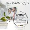 Brother Gifts (from Sister): "Best Brother Ever" Definition Acrylic Plaque – Thank You/Birthday/Christmas Decor.