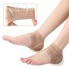 Gel Silicone Heel Protector Sleeve Heel Pads Heel Cups Plantar Support Feet Care Skin Repair Cushion Half-yard Socks