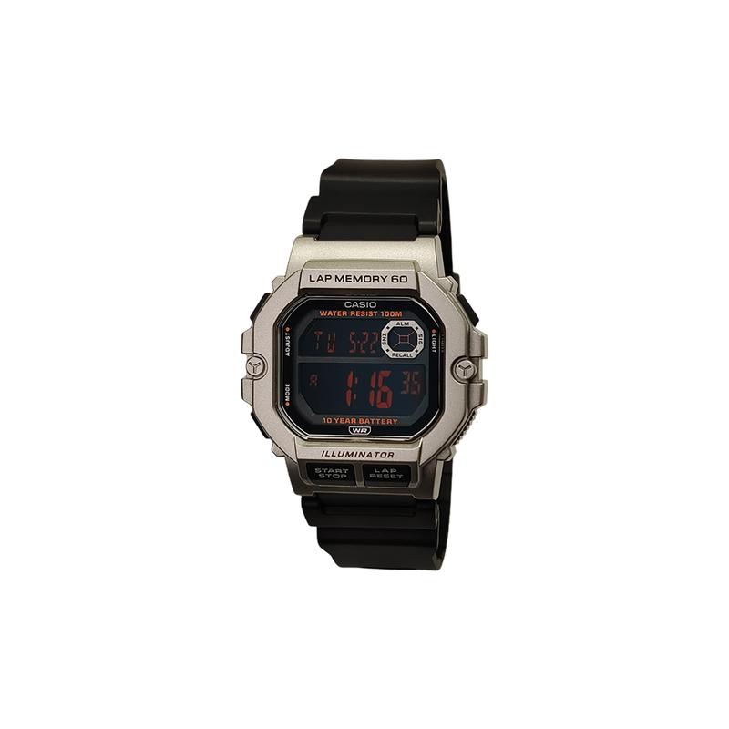 Casio Индивидуальные часы модифицированная серия модный тренд универсальные 100 метров водонепроницаемые WS-1400H-1BVD модифицированные-Noir Ignis Q WS-1400H-1BVD--Noir