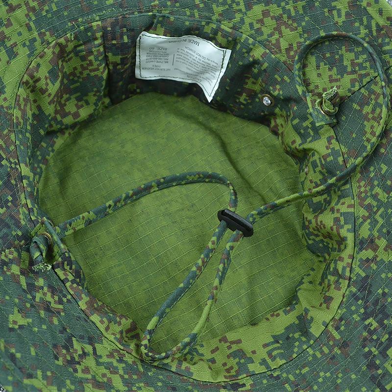 Summer Military Tactical Boonie Hats Hunting Sun Outdoor Camouflage Cap Adjustable Sniper Ghillie Bucket Hats