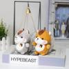 Кавайные плюшевые игрушки-белочки, имитация животных, мягкие набивные куклы, брелок, подвеска для сумки, домашний декор для детей, девочек