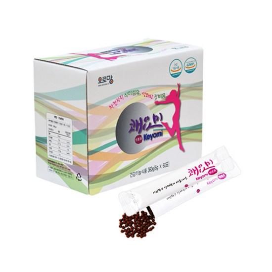 Oroman Refreshing Jibium Psyllium Dietary Fiber Kwayyomi 60 Packets, 360g, 1 unit,Korean Health Food