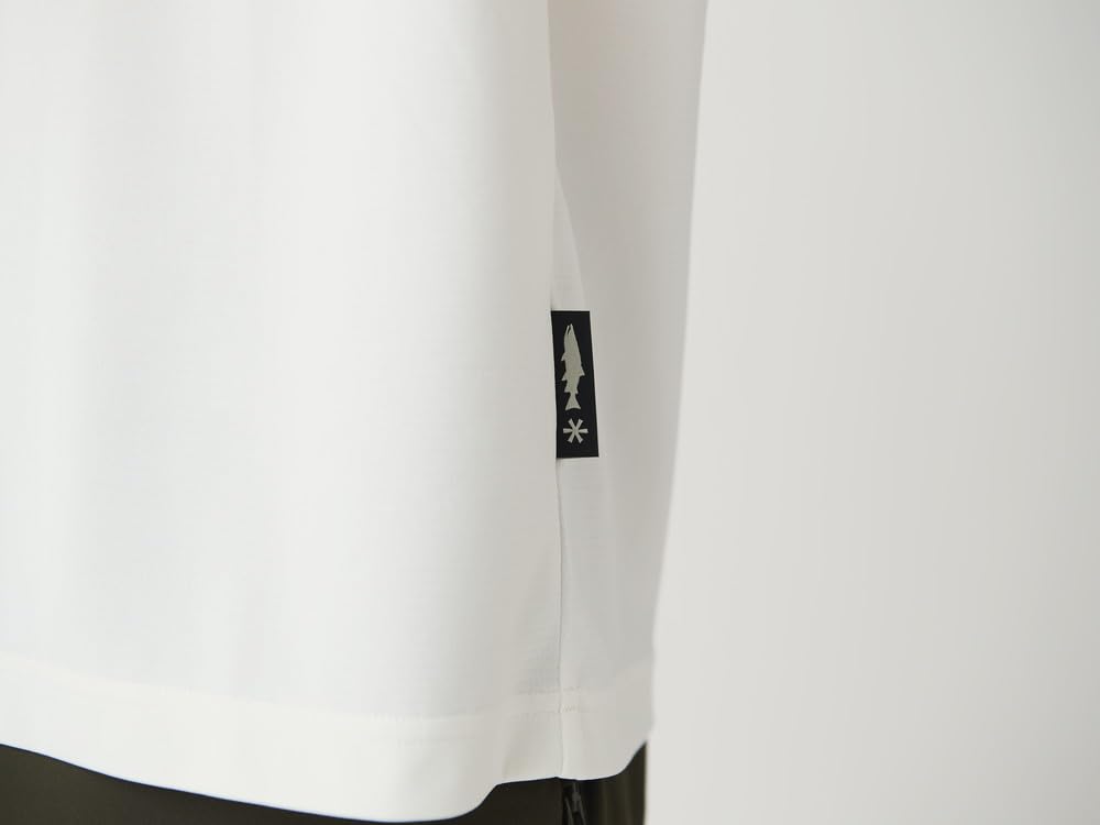 Snow Peak SP Logo Graphic Лонгслив и Футболка с длинным рукавом и размером M SPF-TS-25AU901, Шить, Футболка, Мужская Женская, Белый,