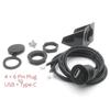 Car Radio Android Multimedia Player 4 6 Pin to USB 2.0 Type C Interface Dashboard Flush Panel Cable Adapter Transfer Data Charge