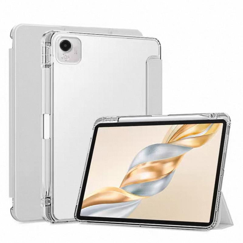 Чехол для Honor Pad X9A с держателем для стилуса, из полиуретана, с мягкой задней крышкой, складной стенд, чехол-обложка для Honor Pad X9a, 11,5 дюйма
