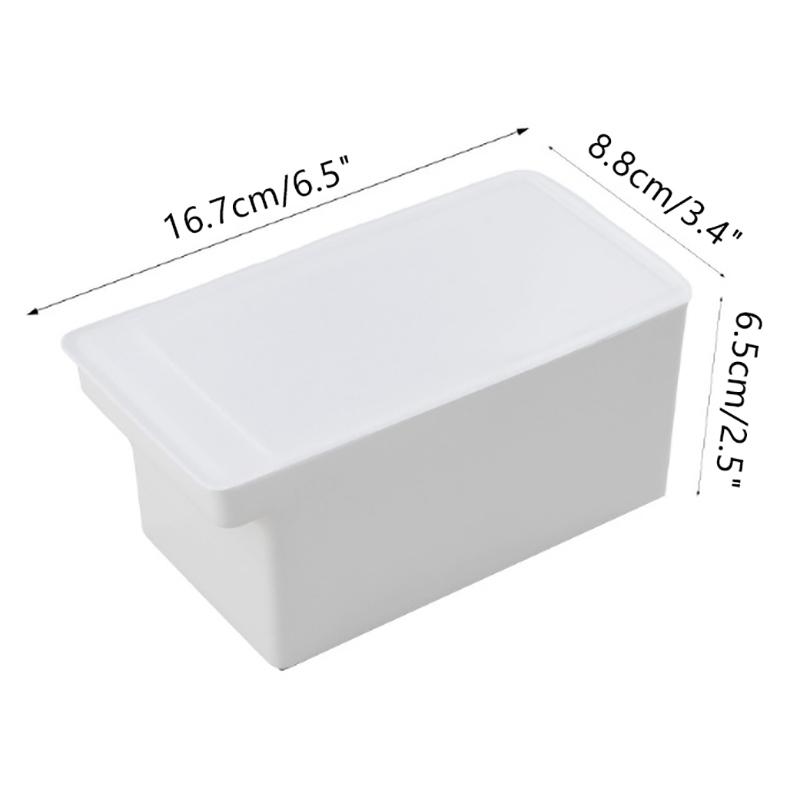 Ящик для хранения масла и сыра, коробка для резки масла с крышкой и ножом, держатель для масла на столешнице для холодильника, кухня