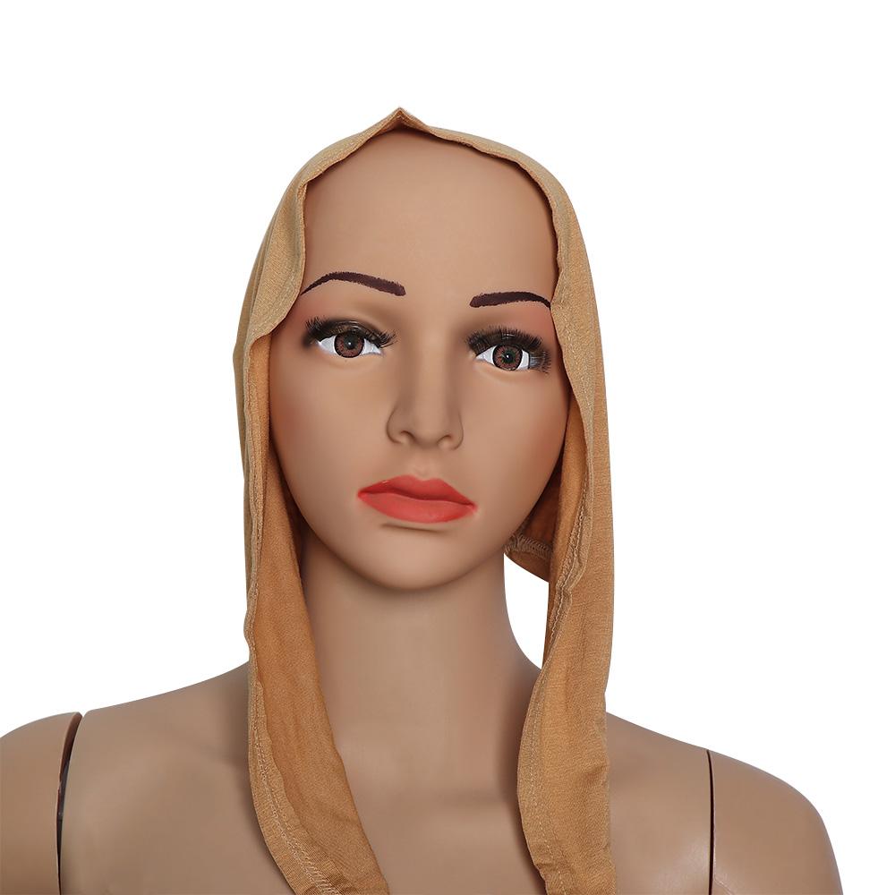 Cap Headwear Hair Accessories Underscarf Muslim Cap Islamic Hijab Inner Hijab Caps Women's Hijabs