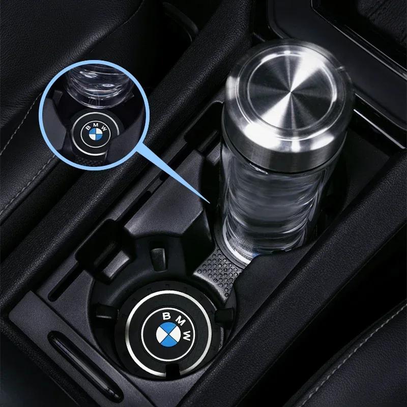 XXALI 1 E60 For BMW Car Coaster Water Cup Bottle Holder Mat Anti-Slip Pads For Bmw E46 E90 E60 F10 F30 E39 E36 F20 E87 F20 F40 E88 M M2