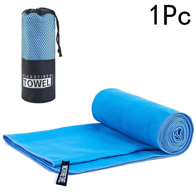 1 шт. впитывающее пот спортивное полотенце для спортзала полотенце из микрофибры легкое пляжное полотенце быстросохнущее портативное