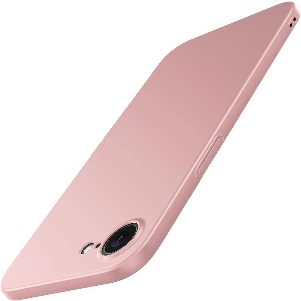 Ультратонкий Матовый Жесткий ПК Чехол Для iPhone 16e 16 15 14 13 12 11 Pro Xs Max X Xr Se 7 8 Plus Однотонная Задняя Крышка Тонкий Облегающий Корпус