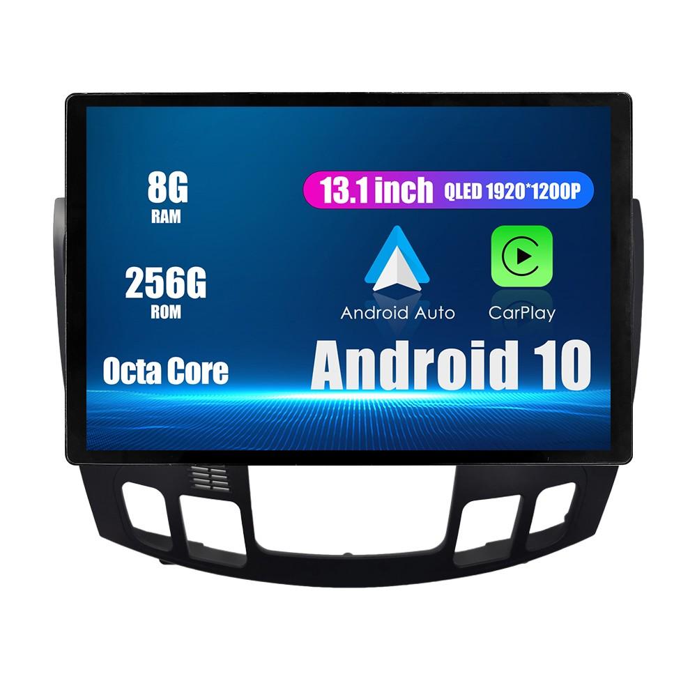 Android Радио 13,1 "Автомобильное стереонавигационное головное устройство Мультимедийный плеер GPS для Hyudai Sonata 2009-2011