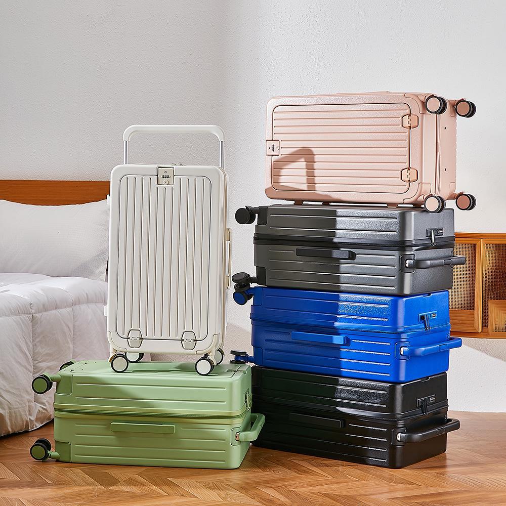 Женский чемодан на колесиках Yongsheng 20" с замком-паролем и настраиваемым рисунком спереди